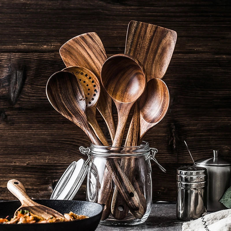 Royal Teak Wooden Utensils™